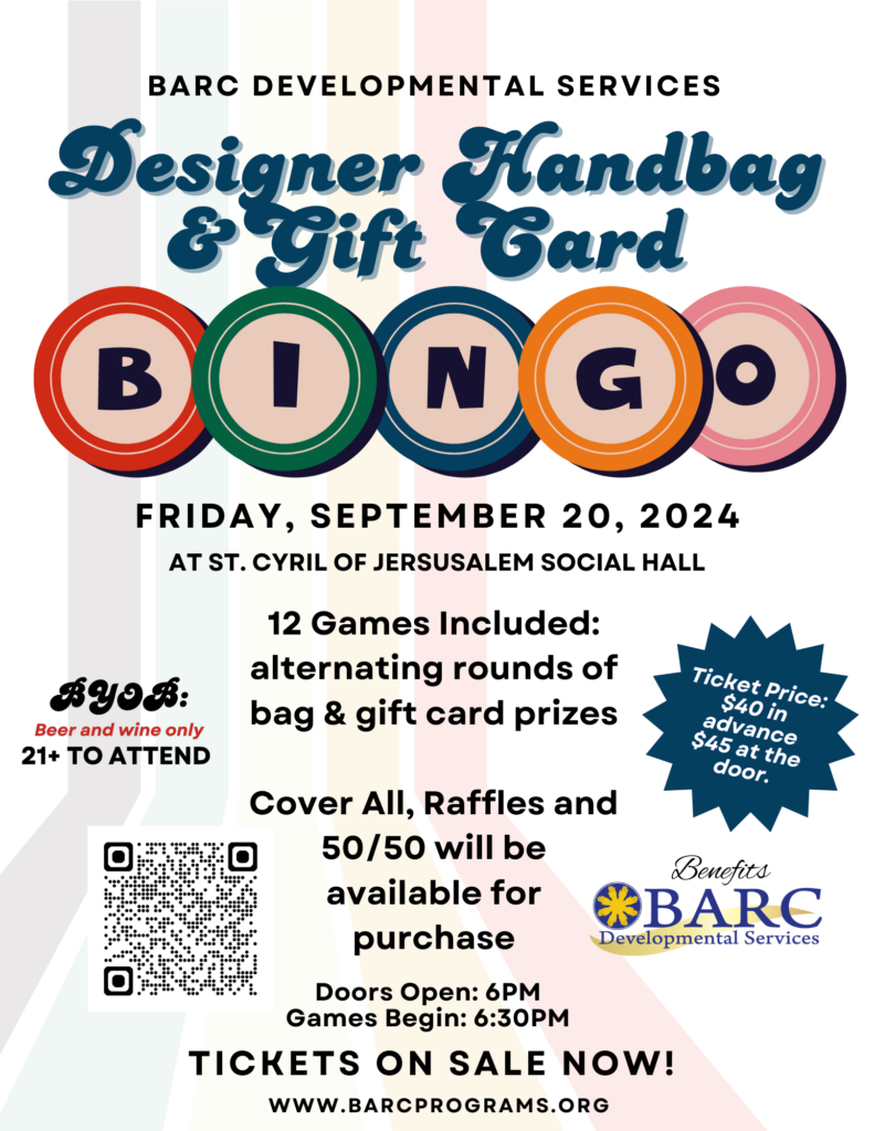 designer handbag & gift card bingo