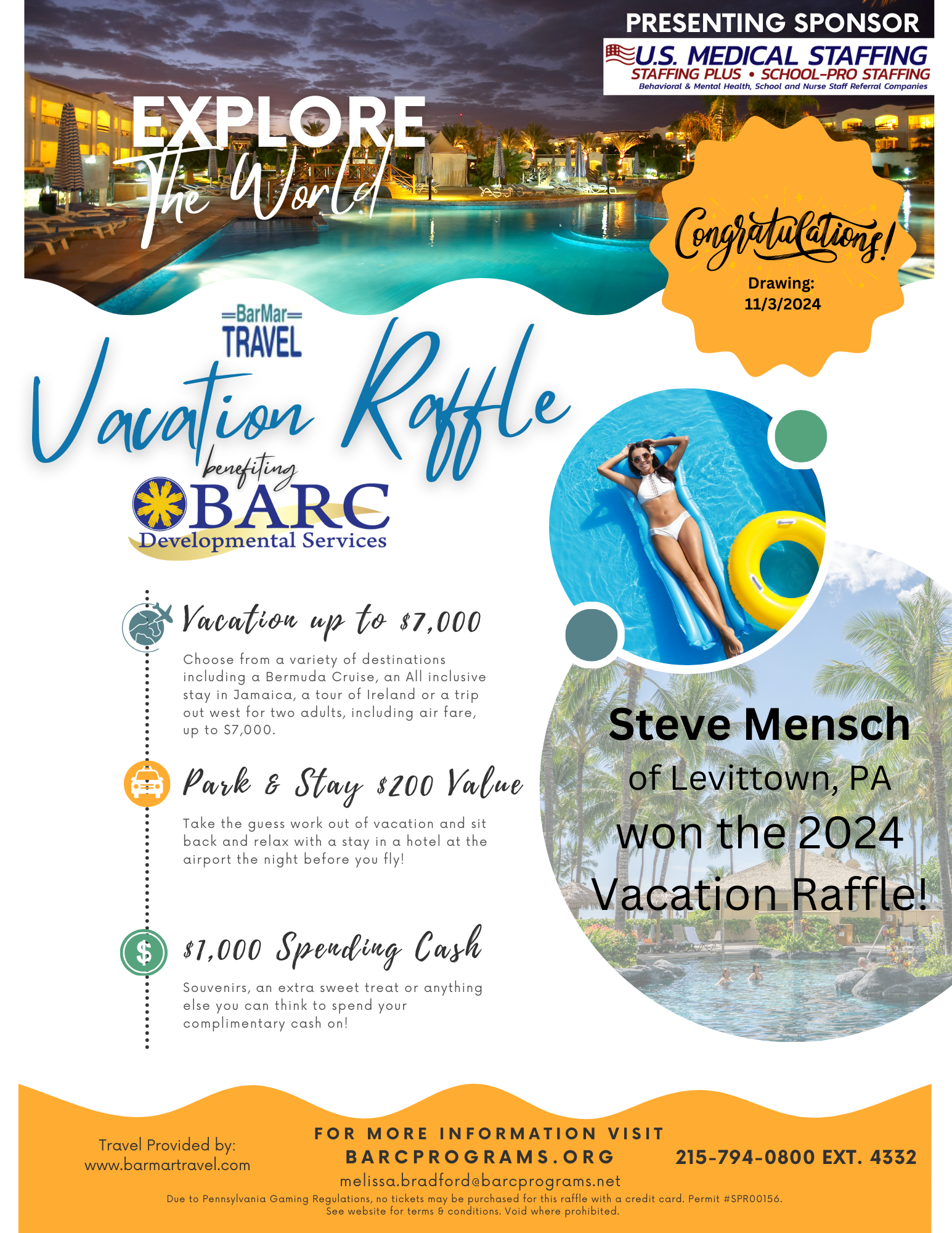 copy of vacation raffle